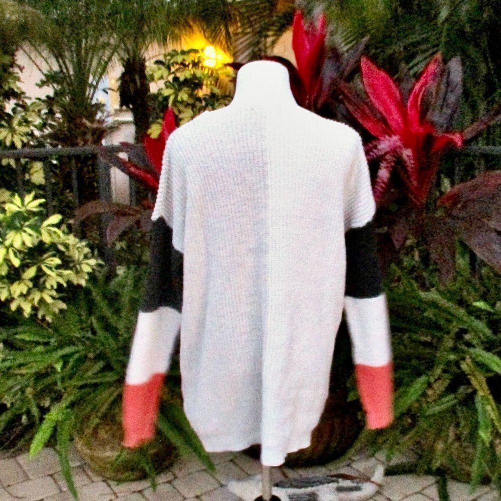 Shein Oversized Color Block Sweater - Picture 3 of 5